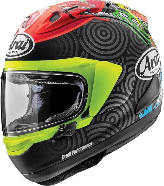 Arai Corsair-X Tatsuki Adult Street Motorcycle Helmet - Black Frost/X-Large