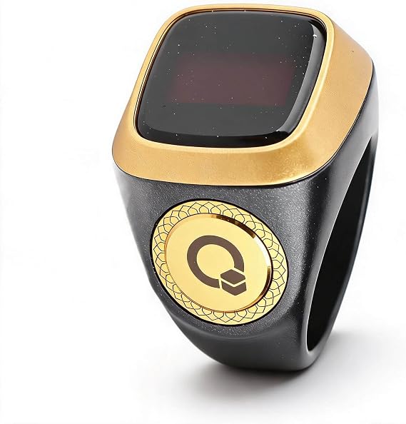 Finger Tally Counter Clicker, Digital Electronic Counter Finger Hand Counter for Muslims, Rechargeable Silent Finger Counter, Gifts