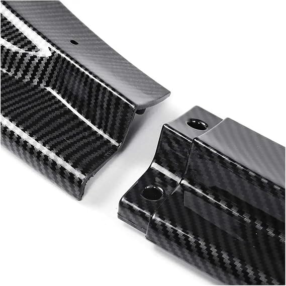 Car Front Bumper Lip Splitter For Lexus IS250 IS350 IS200T F-Sport 2014-2016 Car Front Bumper Lip Splitter Deflector Lips Diffuser Spoiler(Carbon Fiber Look)