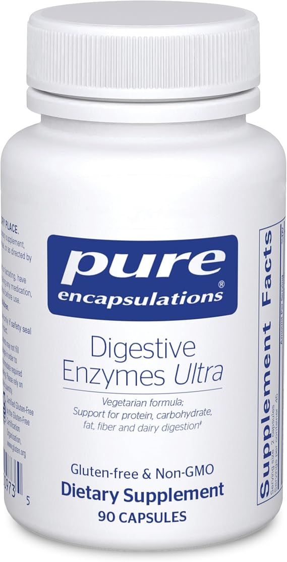 Pure Encapsulations Digestive Enzymes Ultra, 90 Capsules