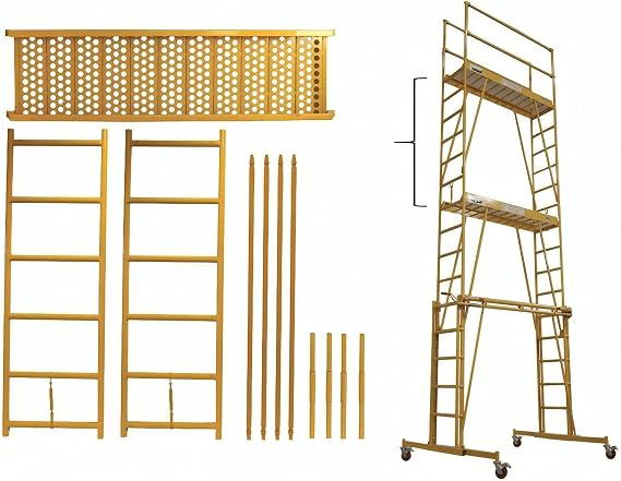Tele-tower 1177-22 6' Extension 17' Deck Height 1000 Lbs 6'x22" Deck Size
