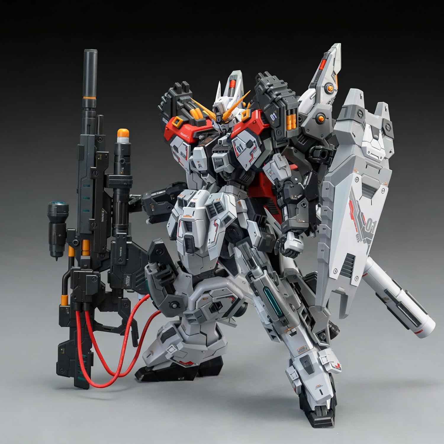 Pipigirl 1/100 Plastic Mecha Action Figures Kits, Regus, 8.66 in High, Easy to Assembly Mecha Model