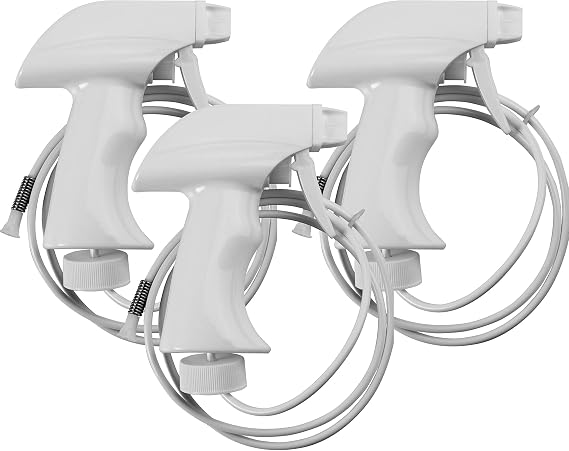 Remote Trigger Sprayer [3 Pack] 40in Hose, 28/400 Neck, Adjustable Settings