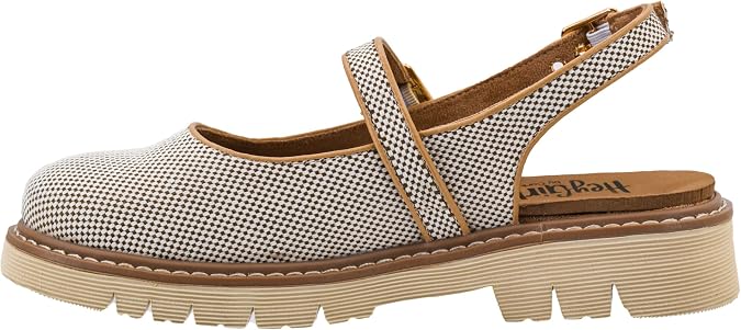 Corkys Footwear Hey Girl Womens If You Say So Heeled Mary Jane Loafer Featuring a Closed Toe Design with Adjustable Straps and EVA Cushioned Insoles