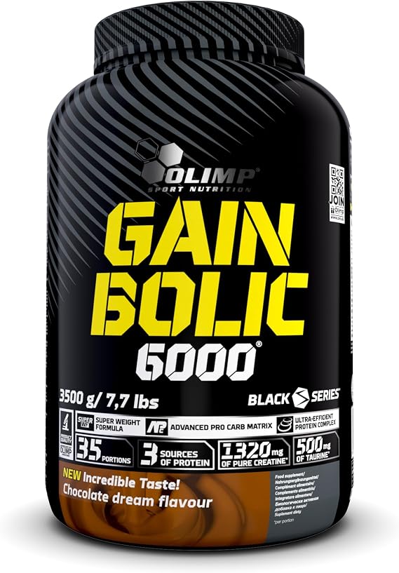 OLIMP SPORT NUTRITION Olimp Labs Gain Bolic 6000 Powder, Chocolate Flavour, 3.5 kg