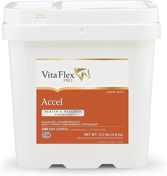Vita Flex Pro Accel Health & Wellness, Horse Supplement, 240-Day Supply