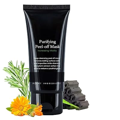 Blackhead Remover for Face - Charcoal Black Mask, Nose Deep Cleansing, Deep Cleansing Blackhead Pores Acne