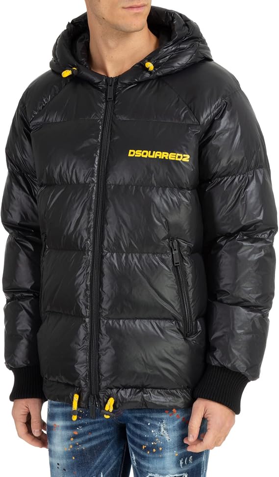 DSQUARED2 Men Down Jacket Black