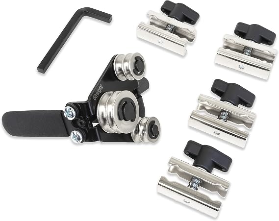 TGR Brake Line Tubing Bender 3/16, 1/4 inch with 4 Duplicating Tube Clamps