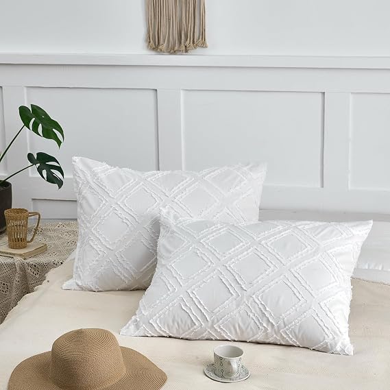 Standard Pillow Shams 2 Pack, Standard Size Pillowcases