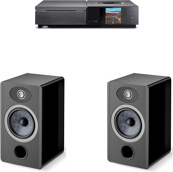 Focal Bundle: Naim Uniti Star Network Streamer & a Pair of Vestia No1 Black Bookshelf Speakers