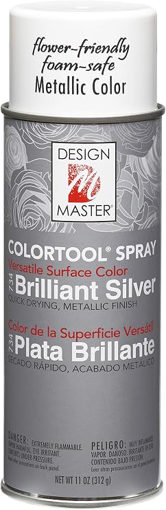 Design Master 734 Brilliant Silver Colortool Spray