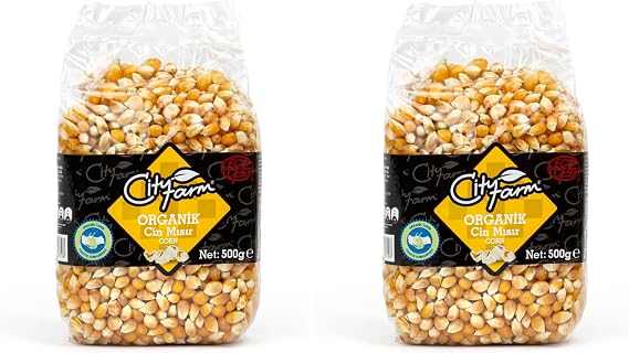 CityFarm Organik Cin Mısır 500 Gr 2li paket