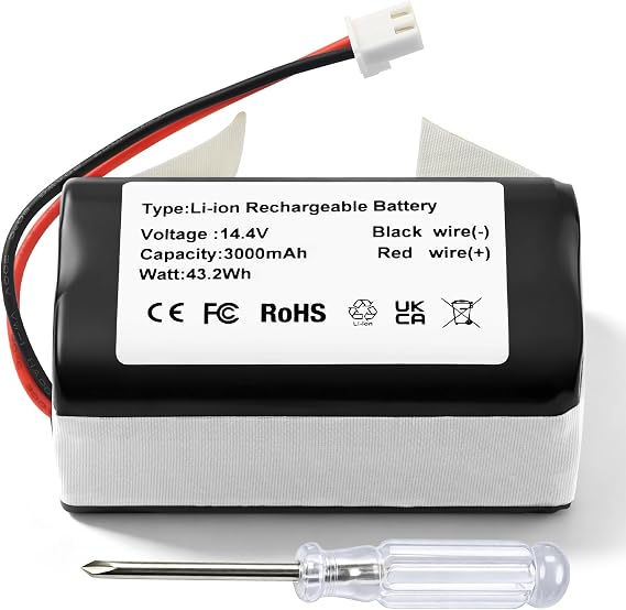 MULS RVBAT850 Replacement Battery for Shark Vacuum ION/IQ/AI Robot R75 R85