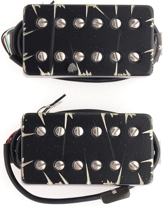 Bare Knuckle HB Juggernaut Set 50mm 4-Conductor Black Battleworn