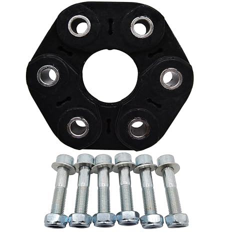 Drive Shaft Coupler Flex Joint Compatible with BMW X5 X3 320i 323i 325i 328i 330i 525i 528i 530i 535i 733i M3 M6 X6 Z3 Z4 Jaguar Volvo Replace 26111209168 26117511454 32311829