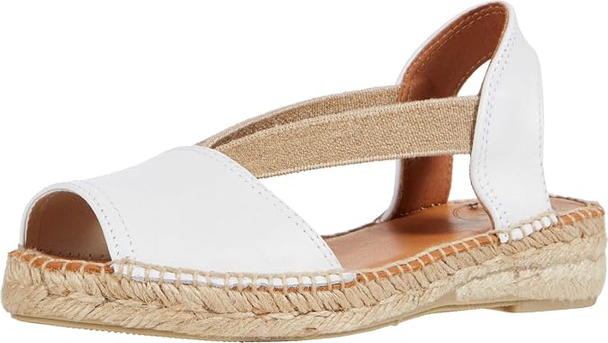 Toni Pons - ETNA - Flat leather sandal with elastics