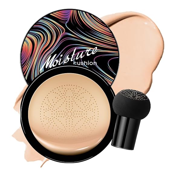 New Upgraded Colored Packaging CC Cream Face Makeup Foundation Natural | Tattoo Cover up Makeup Waterproof BB Cream for Mature Skin Moisturizing Concealer Brighten Long-Lasting