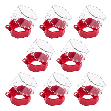 8 Pcs Emergency Stop Button, Transparent Switch Cover, Toggle Switch Push Button Switch Lockout