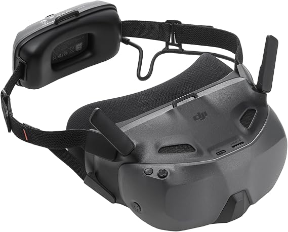 DJI Goggles N3 FPV Goggles 1080p Super Wide Screen Immersive Flight Experience FPV Drone Goggles Wireless Streaming Drone Goggles Easy-to-Use Kit AR Cursor Compatible with Neo/Avata 2/RC Motion 3