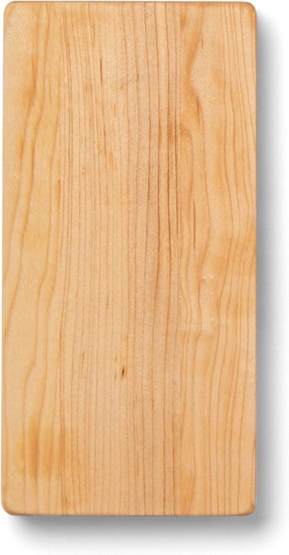 John Boos Chop-N-Slice Series Rectangular Wooden Maple Cutting Board 10x5 1 Thick, 1.4-lb Reversible Butcher Block with Eased Corners & Edge-Grain Made in the USA | 1 Thick, 1.4-lb Reversible Butcher Block with Eased Corners & Edge-Grain Made in USA