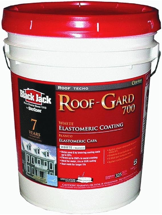 Gardner-Gibson 1/30/5527 4.75 Gallon White Elastomeric Roof Coating