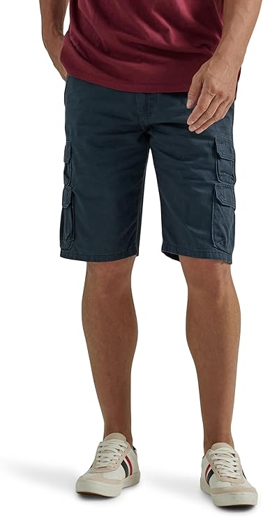 Wrangler Authentics Mens Premium Twill Cargo Short