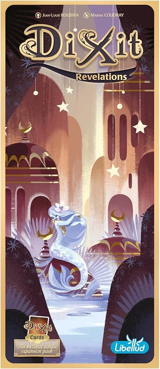 Dixit Revelations Board Game EXPANSION - Uncover Myths & Enchantments with 84 New Art Cards! Creative Storytelling Game for Kids & Adults, Ages 8+, 3-6 Players, 30 Min Playtime, Made by Libellud