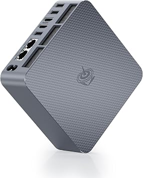 Beelink EQi12 AI Mini PC, Intel Core i5 1235UUp to 4.4GHz 10C/12T, Mini Desktop Computer 32GB DDR4 RAM 1TB NVMe SSD, Micro PC 4K@60Hz Dual HDMI/BT5.2/WiFi 6 for Office/Home/Ai Copilot