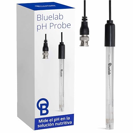 Bluelab PROBPH pH Probe for Water, Replacement Electrode for Meter, Monitor, and Controller with Easy Calibration, Tool for Hydroponic System and Indoor Plant Grow | Replacement Electrode for Meters, Monitors & Controllers - Tool for Hydroponic System and Indoor Plant Groww -PROBPH
