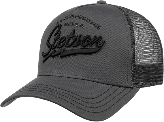 Stetson American Heritage Trucker Cap Men Breathable Mesh Snapback Summer Winter