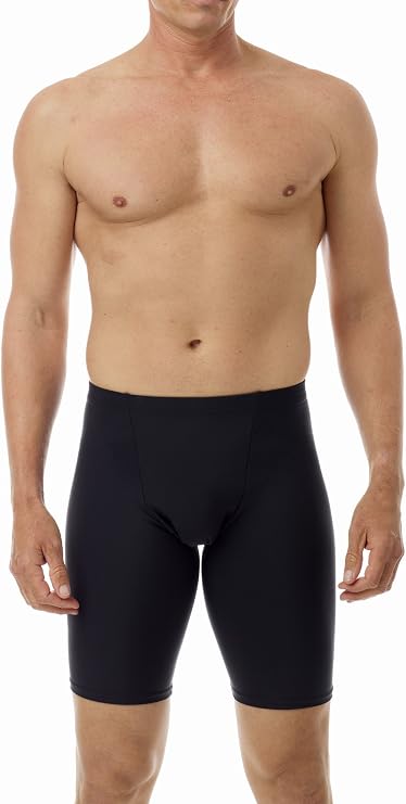 Underworks Men's Microfiber Performance Compression Shorts 3-Pack