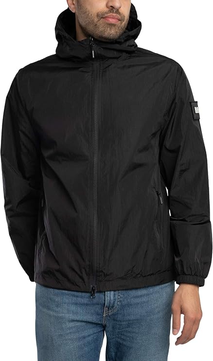 Weekend Offender Men's Technician Face Mask Jacket, Black