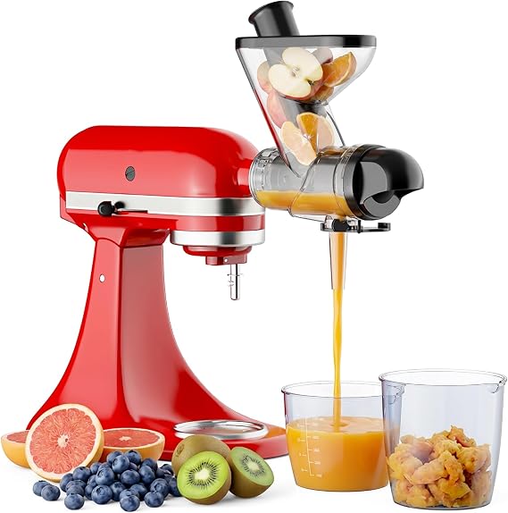 Masticating Juicer Attachment for KitchenAid Stand Mixer