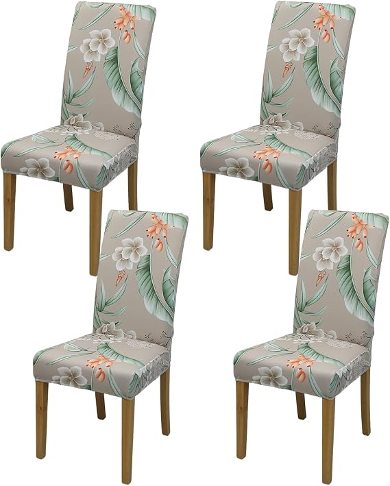 Dining Chair Covers, Dining Room Chair Cover Set of 4