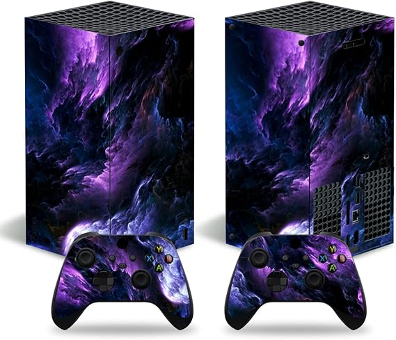 Skin Wrap Compatible with Xbox Series X Digital (Purple)