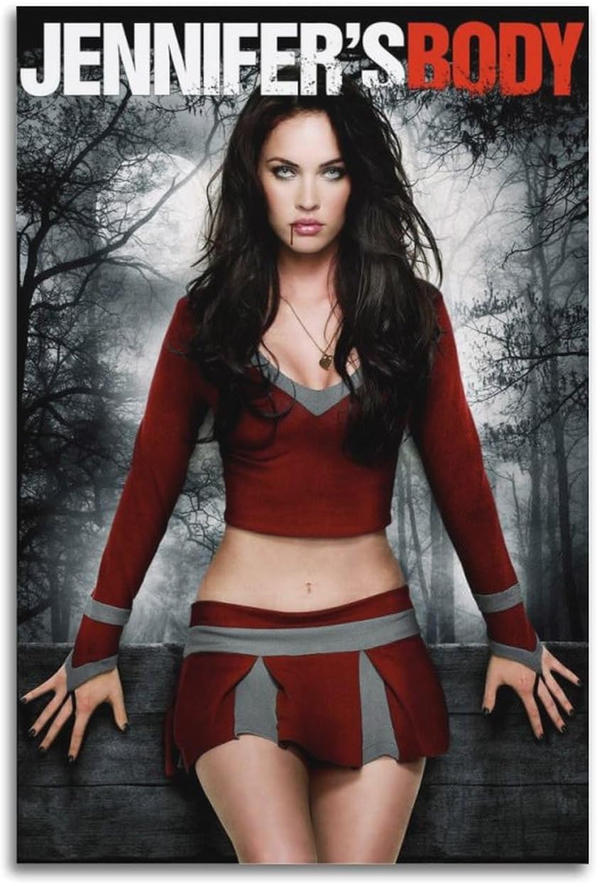 Jennifers Body 2009 Movie Poster For Elevate Your Room Aesthetic Picture Canvas Print Wall Art Gift 08x12inch20x30cm Unframe-style