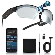AI Smart Glasses with 8MP Camera, Real-Time Translation,Bluetooth Calling, Voice Assistant, Music Player, Translation & Video Recording for Travel, Vlogging, Meetings