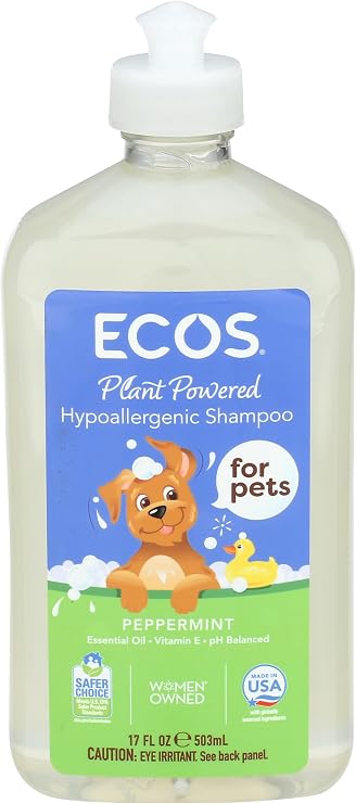 Earth Friendly Products Natural Pet Shampoo Natural Peppermint