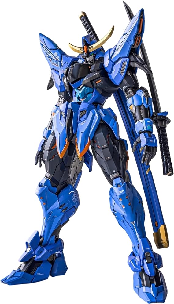 MOSHOW Toys Progenitor Effect MCT-J03 Date Masamune Brahma Maru Advanced Mecha Action Figure, 26CM Alloy Frame Finished Model Kit with Multiple Weapons, Collectible Gift for Hobbyists