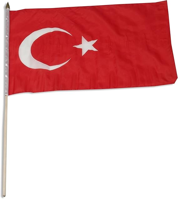 US Flag Store Turkey Flag, 12 by 18-Inch
