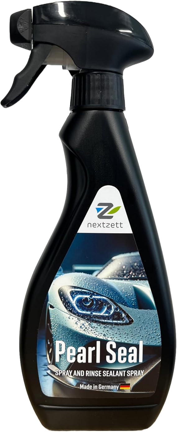 nextzett Spray & Rinse Paint Sealant | Hydrophobic Spray-On Rinse-Off Protection | High Gloss Finish | Pearl Seal | 16.9 fl oz