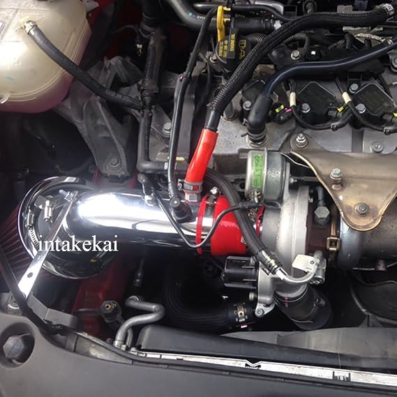 INTAKEKAI Performance Air Intake (Compatible with 13 2013 DODGE DART 1.4 1.4L TURBOCHARGED AERO LIMTED RALLYE SXT MODELS) (RED)