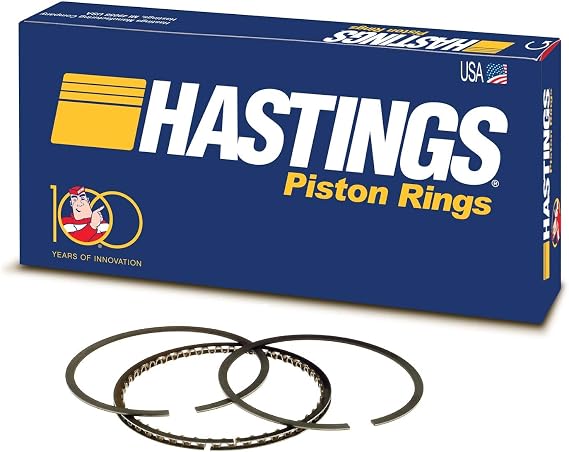 Hastings 2M4912030 4-Cylinder Piston Ring Set
