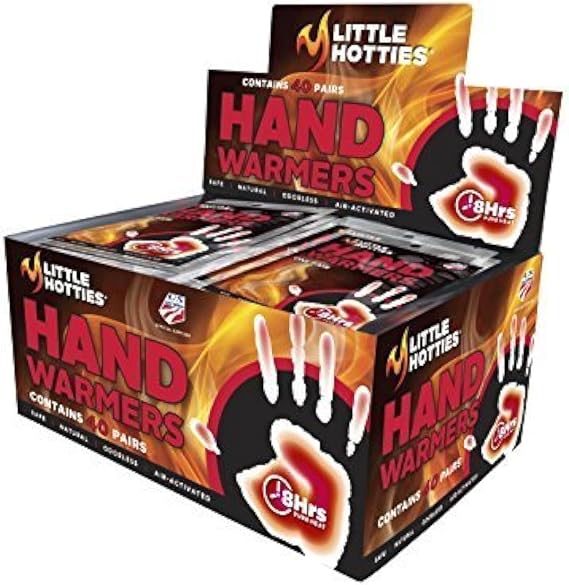 Little Hotties HAND WARMERS, 40 PACKS
