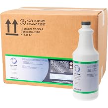 Celeste Sani-Pak SP-97000 Liquid Lavatory Deodorant (Case of 12 Quarts) | Aviation Grade Blue Juice for Aircraft, RV, Bus & Marine Holding Tanks | Non-Staining Deep Blue Formula