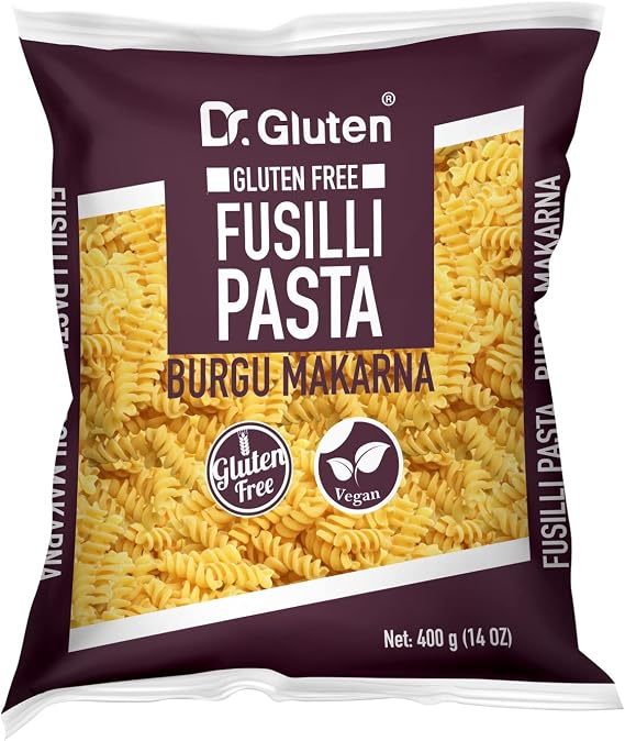 Dr. Gluten Glutensiz Burgu Makarna (FUSİLLİ) 400 Gr