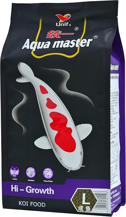 Aqua Master Hi-Growth Koi Fish Food 11-Pound, Large