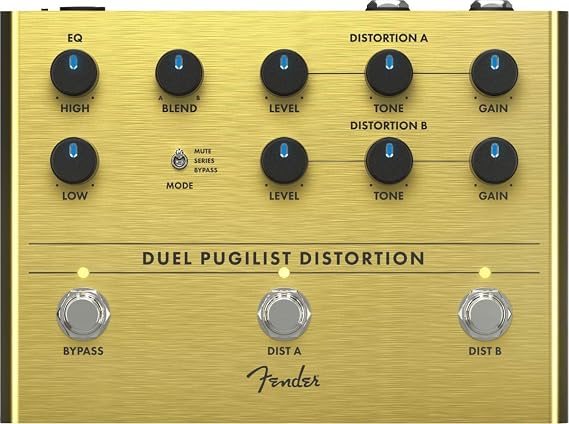 Fender Duel Pugilist Distortion Pedal