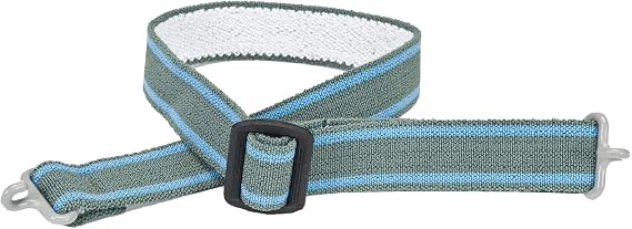 MSA Hard Hat Chinstrap - 2-Point Shell Attachment, 3/4" Polyester Webbing, Grey, Flexible Construction & Adjustable Design for Comfort, Durable & Versatile